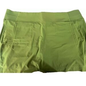 Athleta Skort Baja Green Size 24 New No Tags